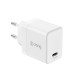 Ładowarka sieciowa Ultra Compact GaN USB-C 45W PD 3.0 z PPS biała