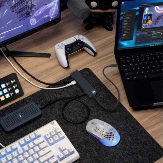 Hub Flex 5 Port USB-C Czarny