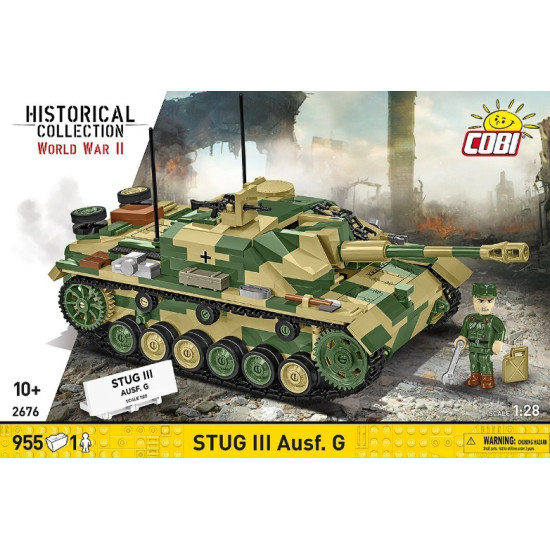 Klocki Stug III Ausf. G 955 elementów