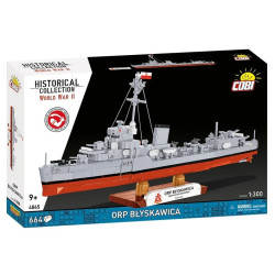 Klocki ORP Błyskawica 664 elementy