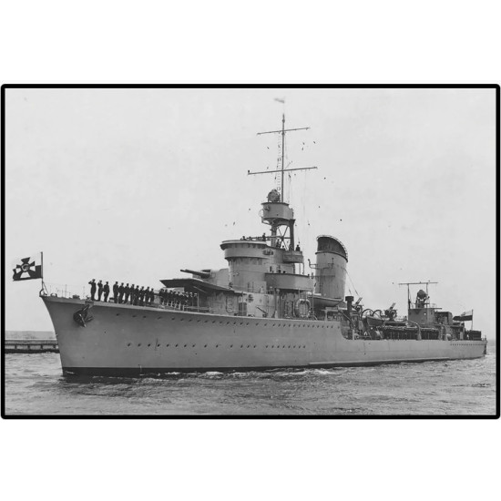 Klocki ORP Błyskawica 664 elementy
