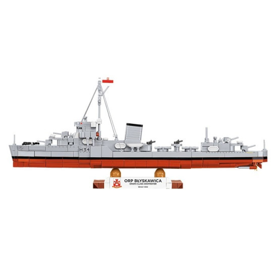 Klocki ORP Błyskawica 664 elementy