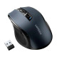 Mysz bezprzewodowa silent click MU006 - czarna