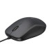 Mysz przewodowa optyczna 1200 DPI - czarna 
