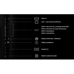 Telewizor QLED 85 cali 85A400