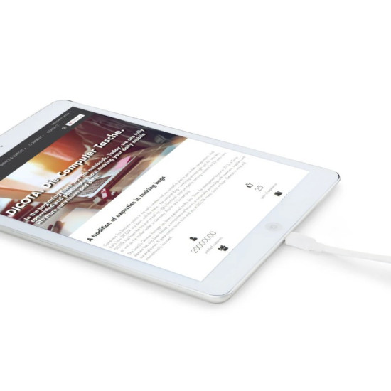 Ładowarka GaN 100W 2xUSB-C biała