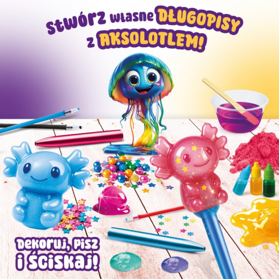 Zestaw Slumi - Gniotkowe długopisy