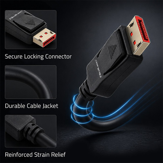 Kabel DisplayPort M/M v2.1 | 54G | 3m 