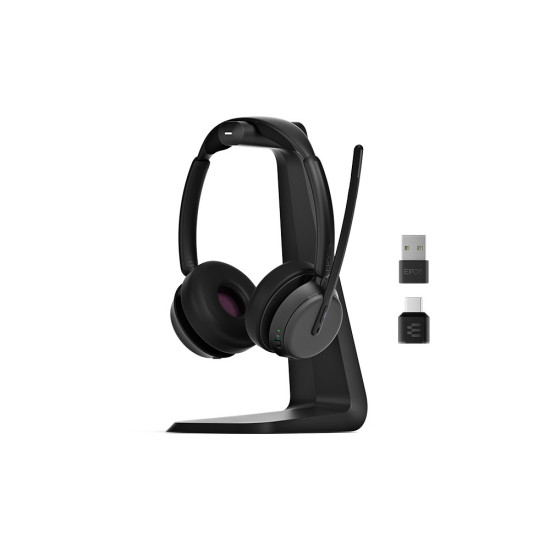 Słuchawki Impact 1000 MS UC ANC WL USB-C+A Stand