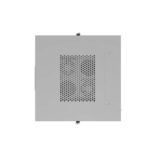 Szafa instalacyjna rack stojąca 19 cali 15U 600x800 drzwi perforowane LCD (Flat pack) szara