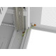Szafa instalacyjna rack stojąca 19 cali 15U 600x800 drzwi perforowane LCD (Flat pack) szara