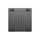 Szafa instalacyjna rack stojąca 19 cali 18U 600x600 drzwi przeszklone (Flat pack) czarna