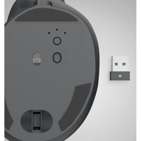 Mysz ergonomiczna multi device EWM-600 czarna