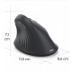 Mysz ergonomiczna multi device EWM-600 czarna