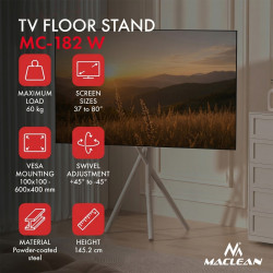 Uchwyt podłogowy do TV MC-182 W 