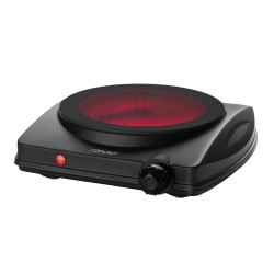 Kuchenka elektryczna jednopalnikowa 1250W VE3065 czarna 
