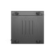 Szafa instalacyjna rack stojąca 19 cali 18U 600x800 drzwi przeszklone (Flat pack) czarna