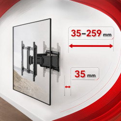 Uchwyt do TV max 65 kg MC-881 N 