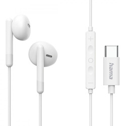 Słuchawki douszne classy usb-c białe