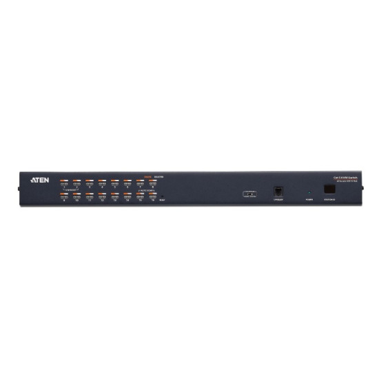 Przełącznik 16-port Cat5 KVM PS/2+USB KH-1516A