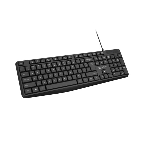 Klawiatura Nautilus US slim 1.8m Czarna 