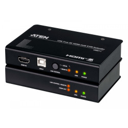 Przedłużacz KVM USB True 4K HDMI Cat6