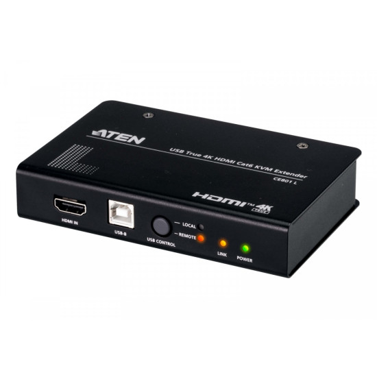 Przedłużacz KVM USB True 4K HDMI Cat6