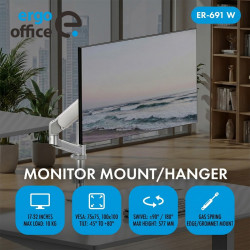 Uchwyt do monitora 17-32 cali ER-691 W