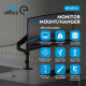 Uchwyt na monitor 17-32 cali ER-691 B