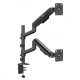 Uchwyt na 2 monitory 17-32 cali ER-692 B