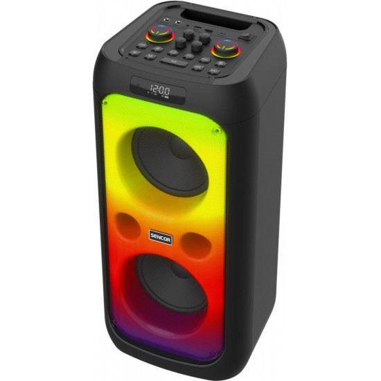 Głośnik imprezowy Partycon WAVE Moc 100W, IPX4, TWS, LED, MIC 