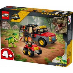 Klocki Jurassic World 77978 Ciężarówka do transportu młodego tyranozaura