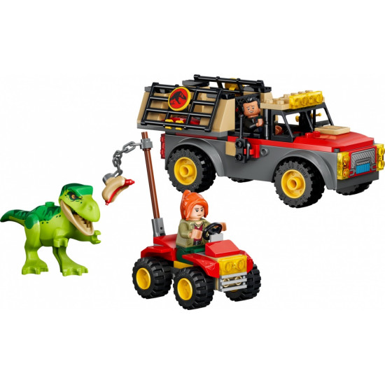 Klocki Jurassic World 77978 Ciężarówka do transportu młodego tyranozaura