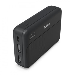 Power pack 10000mAh 2xUSB-A antracyt