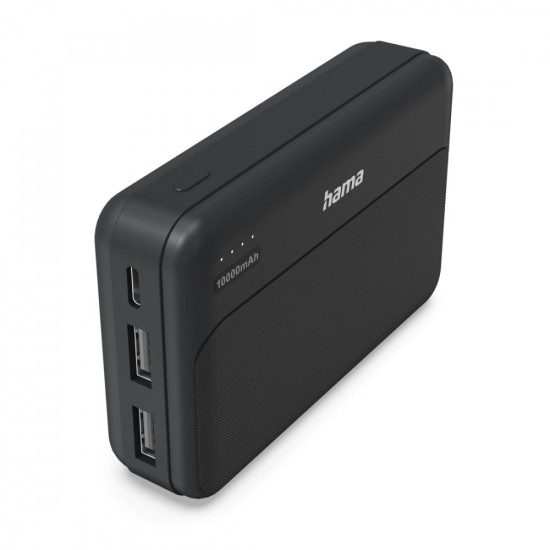 Power pack 10000mAh 2xUSB-A antracyt