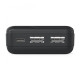 Power pack 10000mAh 2xUSB-A antracyt