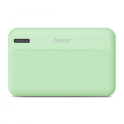 Power pack 10000mAh 2xUSB-A zielony 