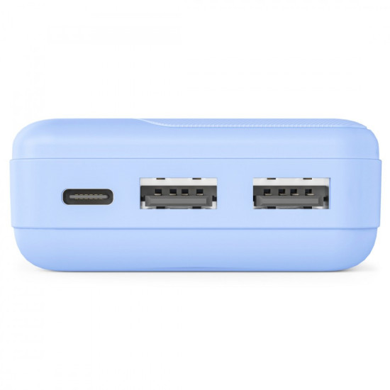 Power pack 10000 mAh 2xUSB-A niebieski 