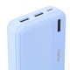 Power pack 10000 mAh 2xUSB-A niebieski 