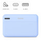 Power pack 10000 mAh 2xUSB-A niebieski 