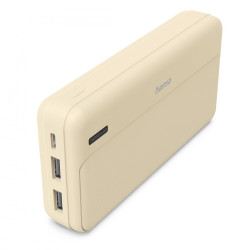 Power pack 20000 mAh 2xUSB-A piaskowy 