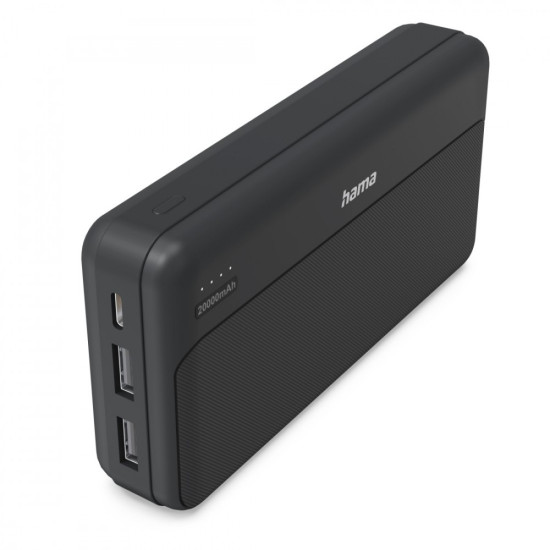 Power pack 20000 mAh 2xUSB-A antracyt 