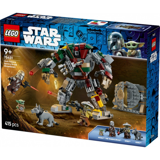 Klocki Star Wars 75451 Starcie z droidem wartowniczym w pałacu Huttów
