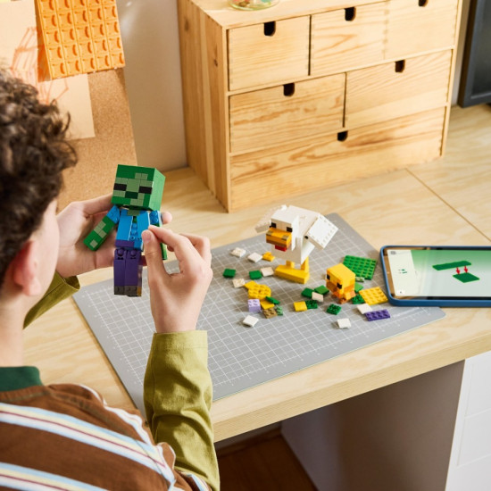Klocki Minecraft 21582 Kurzy jeździec