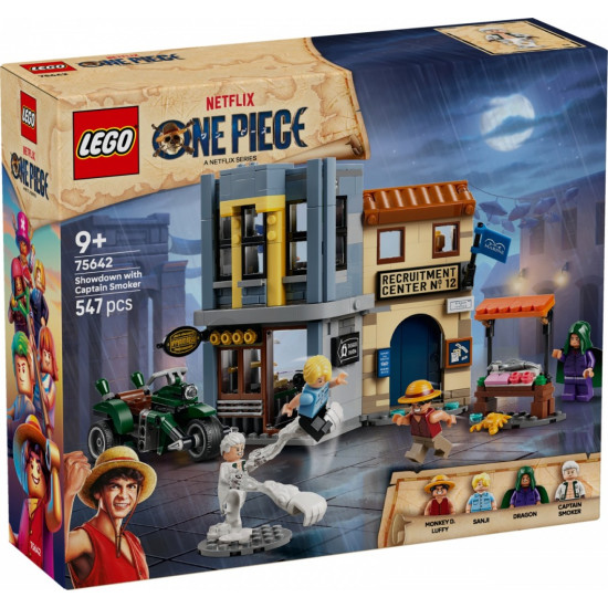 Klocki One Piece 75642 Starcie z kapitanem Smokerem