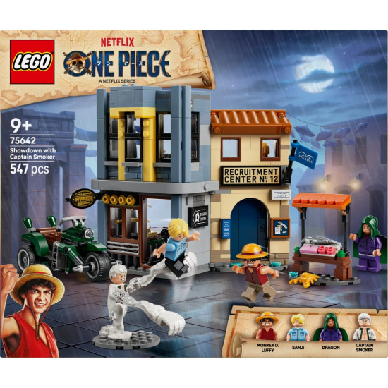 Klocki One Piece 75642 Starcie z kapitanem Smokerem
