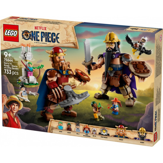 Klocki One Piece 75644 Dorry kontra Brogy - Giganci z Little Garden