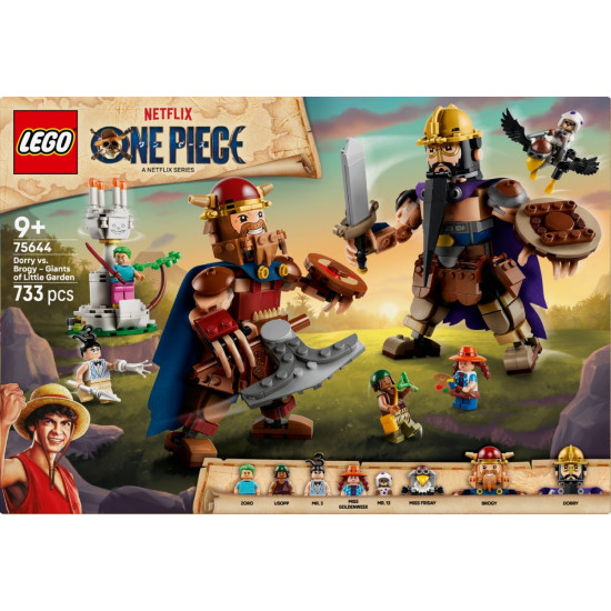 Klocki One Piece 75644 Dorry kontra Brogy - Giganci z Little Garden