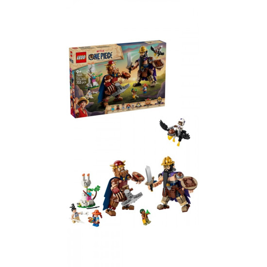Klocki One Piece 75644 Dorry kontra Brogy - Giganci z Little Garden