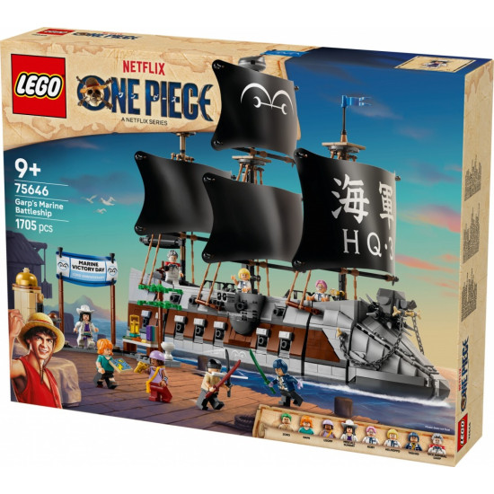Klocki One Piece 75646 Okręt Garpa